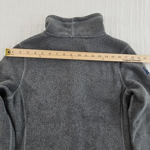 The North Face Full Zip Sweater Women's Size L Fleece Jacket NF0A3LH8 EUC Knit - Picture 11 of 15